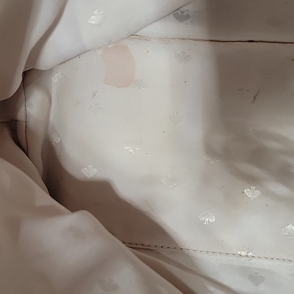 Kate Spade S362 Large Nylon Tote. Light Beige / Greige / Taupe. Used Condition. - Picture 13 of 16